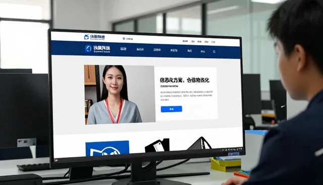施工现场中的企业网站定制解决方案介绍